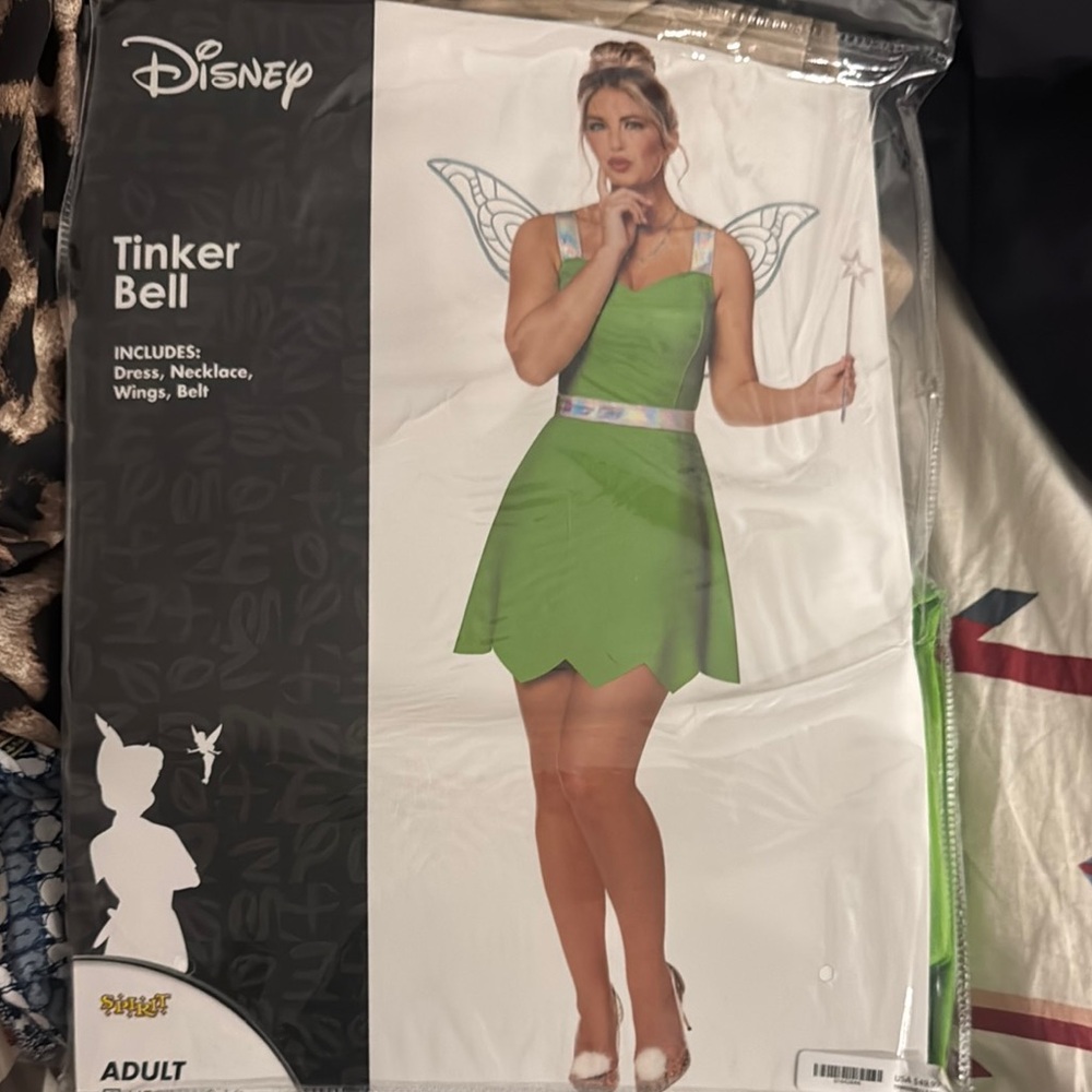 Disney Green Tinker Bell Halloween Costume